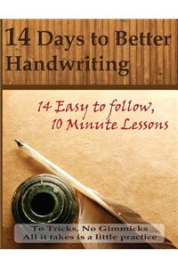 14 Days to Better Handwriting