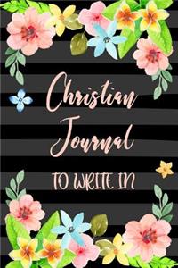 Christian Journal To Write In