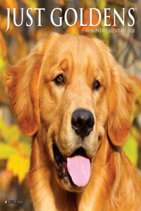 Just Goldens 2021 Mini Wall Calendar (Dog Breed Calendar)