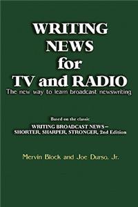 Writing News for TV and Radio