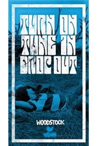 Woodstock Lined Journal Turn On, Tune In, Drop Out