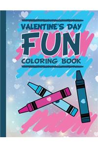 Valentine's Day Fun Coloring Book