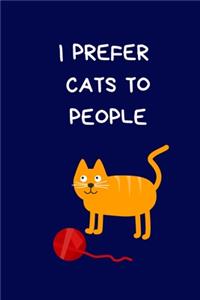 I Prefer Cats To People