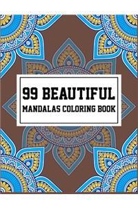 99 Beautiful Mandalas Coloring Book