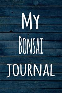 My Bonsai Journal