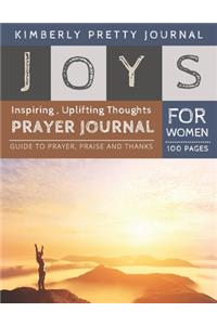 Joys Prayer Journal for Women