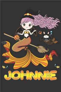 Johnnie: Johnnie Halloween Beautiful Mermaid Witch, Create An Emotional Moment For Johnnie?, Show Johnnie You Care With This Personal Custom Gift With Johnni