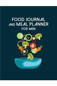 Food Journal And Meal Planner For Men