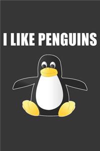 I Like Penguins Notebook
