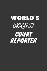 Court Reporter Notebook