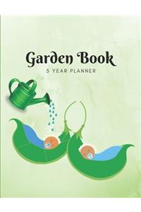 Garden Book 5 Year Planner