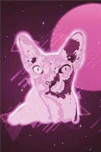 Hairless Cat Face Notebook 80s (Vol 6)