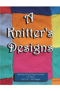 Knitting Graph Paper Journal. 2