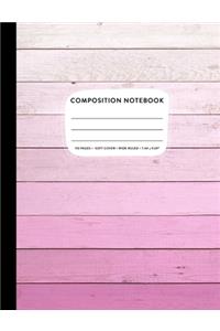 Composition Notebook Wide Ruled