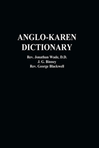 Anglo-Karen Dictionary