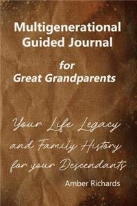 Multigenerational Guided Journal for Great Grandparents
