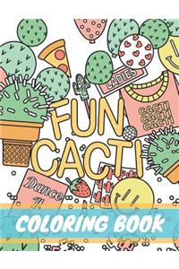 Fun Cacti Coloring Book