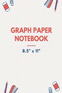 Graph Paper Notebook 8.5 X 11