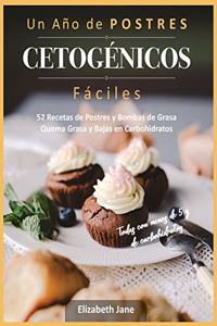 Año de POSTRES CETOGÉNICOS Fáciles