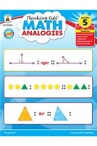 Thinking Kids'(tm) Math Analogies, Grade 5