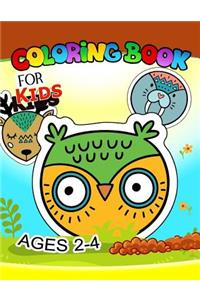 Coloring Book for Kids Ages 2-4
