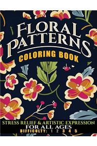 Floral Patterns Coloring Book