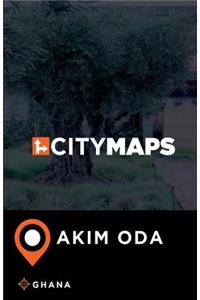 City Maps Akim Oda Ghana