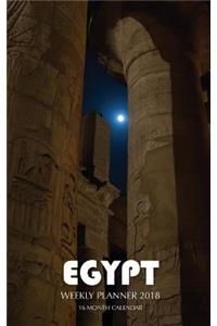 Egypt Weekly Planner 2018