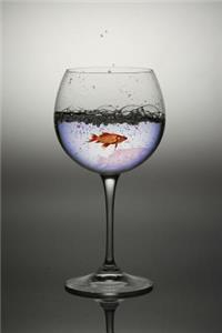 Fish In A Wine Glass Notebook