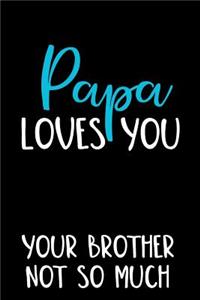 Papa Loves You Your Brother Not So Much