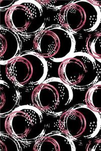 Bullet Journal Notebook Batik Circles Pattern 7
