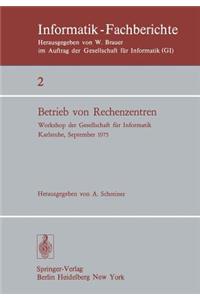 Betrieb Von Rechenzentren