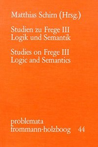 Studien Zu Frege / Studien Zu Frege III
