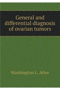 General and Differential Diagnosis of Ovarian Tumors