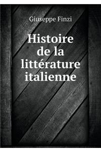 Histoire de la Littérature Italienne