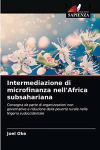 Intermediazione di microfinanza nell'Africa subsahariana