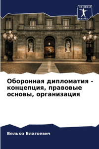Оборонная дипломатия - концепция, правовыk