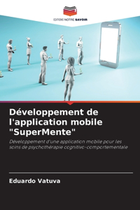 Développement de l'application mobile 