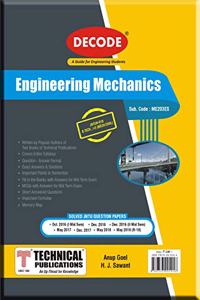 DECODE Engineering Mechanics for B.Tech. JNTUH R18 (I-II MECH/CIVIL - ME203ES)
