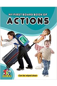 My First Board Book of Actions