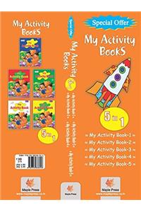 My Activity Books-Set of 5