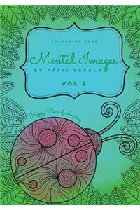 Mental Images vol 2 colouring book