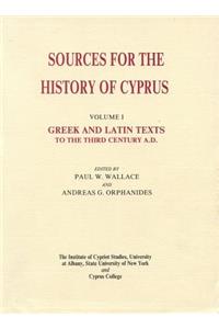 Greek and Latin Texts to the Third Century A.D.