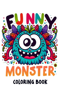Funny monster Coloring Book