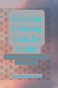 Relaxing Coloring Book for Adults