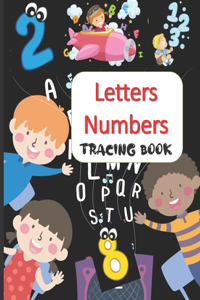 Letters Numbers Tracing Book