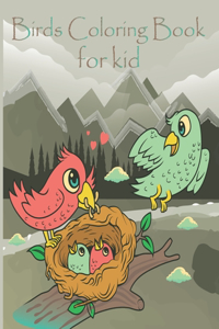 Cute Hummingbird Coloring Book for Kids