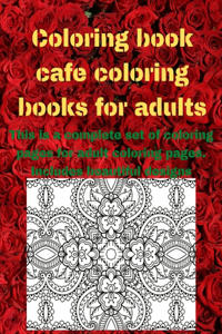 Coloring book cafe coloring books for adults