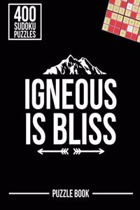 Igneous Is Bliss Geologist Sudoku Geology Humor Puzzle Book
