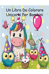 Un Libro Da Colorare Unicorni Per Bambini